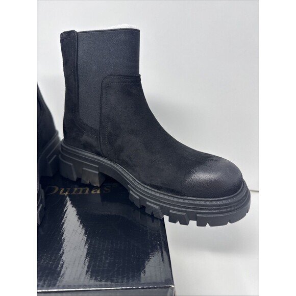 Women's Pierre Dumas Kasana Booties Black Zipper Similar To Gossip NEW Size 10 - Picture 5 of 7